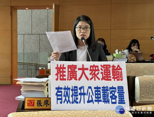 中市公車載客量不增反減 議員要求速改善提升
