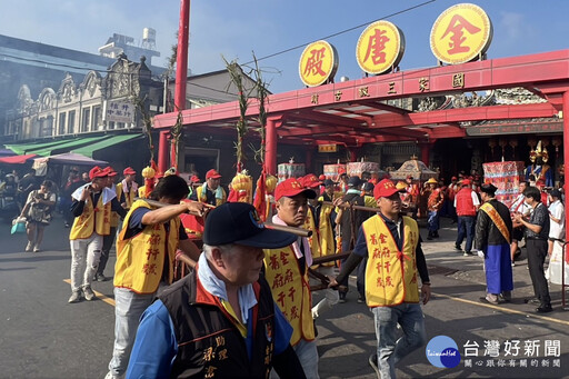 市定民俗金唐殿香科醮典 舉辦丙午年香科王船請「舟參」儀式