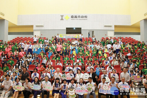 嘉義市府攜手300名童軍 盛大慶祝國際女孩日