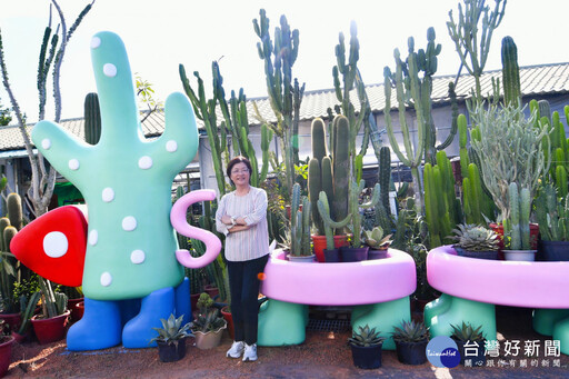 設計力綻放花鄉！王惠美關心「田尾行」展區籌備 打造生活美學新地標
