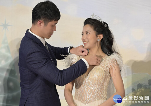 新北聯合婚禮浪漫登場 102對新人攜手珍愛永恆