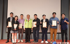 澎縣府表揚績優清潔人員 陳光復：公私協力推動綠生活