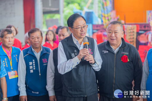 大園五福宮慶成祈安三朝圓醮大典 張善政：展現社區共同守護文化根脈精神