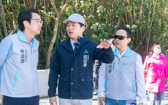 竹市高峰路506巷完工 邱臣遠視察通車情形