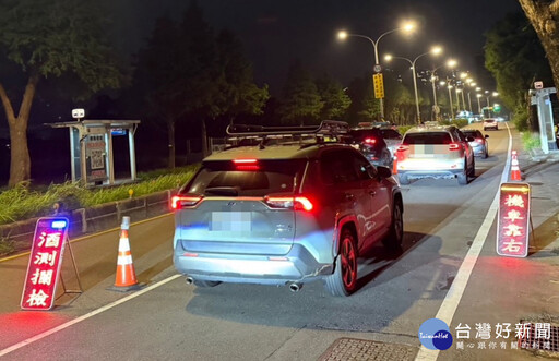 大溪警持續酒駕取締 保障市民交通安全