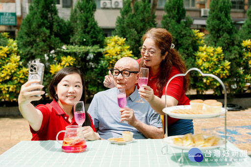 臺中社會局攜手永信基金會 宴請移除鼻胃管長者品味美食