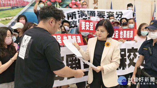 民生南路商圈自救會遞陳情書 張麗善：盡力與斗六公所協調