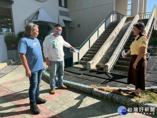 議員施志昌爭取143萬協助大安幼兒園遊戲場更新 完善場地墊與環境提升幼兒安全