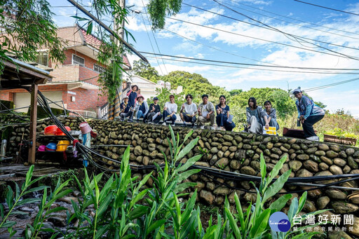 洗衫坑改造讓水文記憶重現 中原大學師生攜手社區共創生活美學