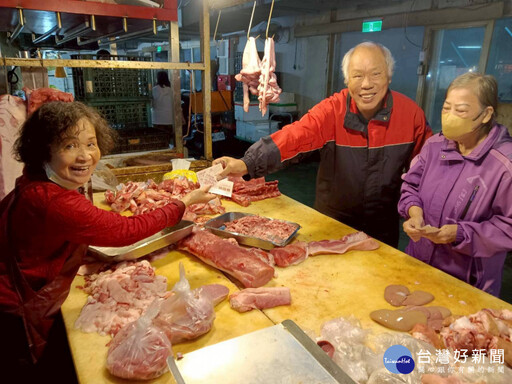 「好豬上桌 幸福加倍」開跑 竹市加倍券首日吸引民眾兌換