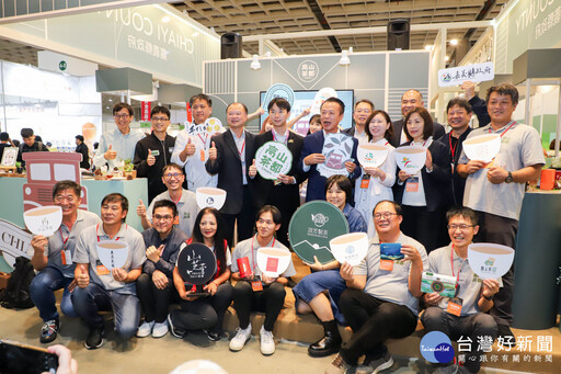 2025國際茶咖展登場 翁章梁推廣嘉義「雙金」魅力