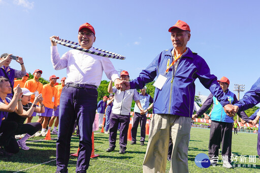 新北銀髮活力全開 長青運動會匯聚2千長者動健康
