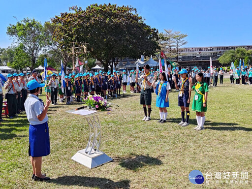 彰化縣社區暨各級學校童軍女童軍聯合大露營 400人熱情參與展現團隊精神