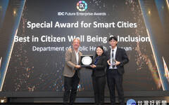 台灣之光 桃園AI肺癌篩檢奪IDC亞太區未來企業大獎「最佳市民福祉獎」總冠軍