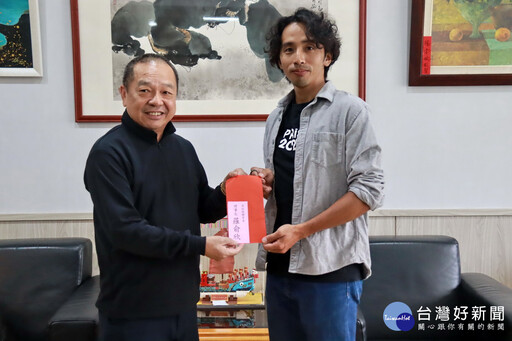 自由車選手盧紹軒114年全國運動會奪銅 投市長張嘉哲接見期許在地任教