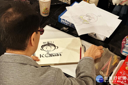 有邏輯的魔法教學 日本動漫大師小幡公春至長榮大學辦講座學生受益良多