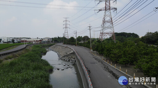 王惠美勘查清水溪正義橋坍塌現場 縣府投入3,842萬加速修復