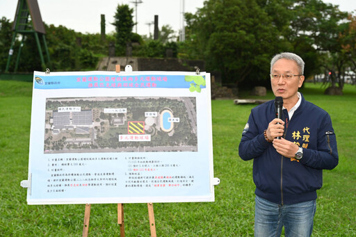 宜蘭運動公園增設風雨多元運動球場 推展匹克球與羽球全民運動