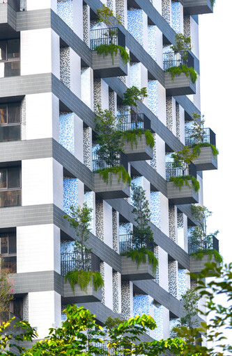 住在森林裡的家 | 綠色容積 台中宜居建築 綠勢力介入 都市叢林變花園