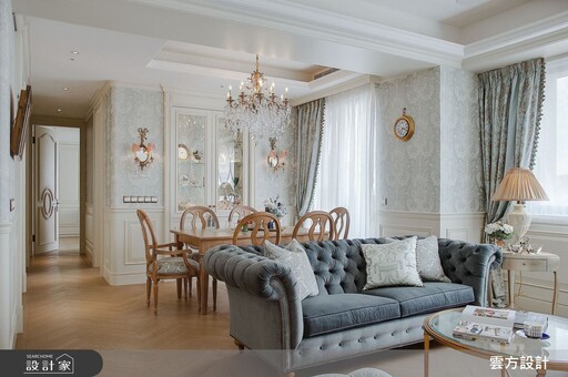 開箱設計師的家，精緻優雅如同歐洲經典飯店，再現法式奢華風尚