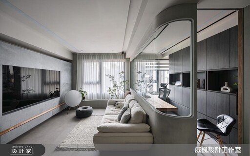 25坪預售屋的侘寂之境，尊重設計師完成符合居住期待的夢想住宅