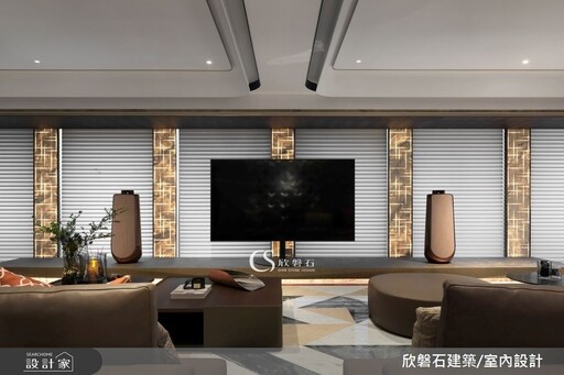 不只是住宅,是生活藏品|聯聚瑞和330坪奢邸,藝術設計手法結合珍稀材質,成就頂峰品味