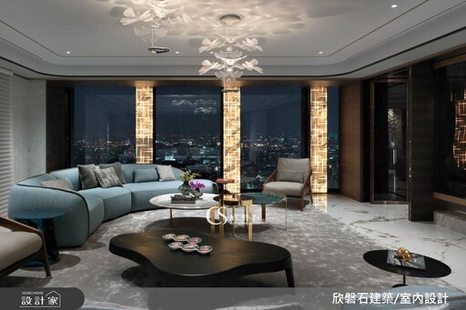不只是住宅,是生活藏品|聯聚瑞和330坪奢邸,藝術設計手法結合珍稀材質,成就頂峰品味