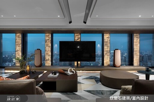 不只是住宅,是生活藏品|聯聚瑞和330坪奢邸,藝術設計手法結合珍稀材質,成就頂峰品味