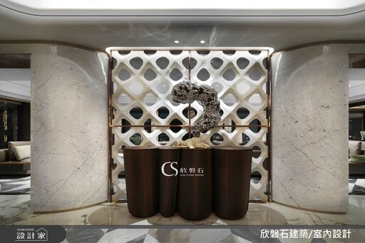 不只是住宅,是生活藏品|聯聚瑞和330坪奢邸,藝術設計手法結合珍稀材質,成就頂峰品味