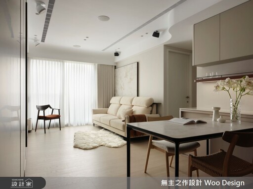 首購預售屋!23坪奶茶色自然風格質感宅,新婚夫妻的暖調溫馨日常