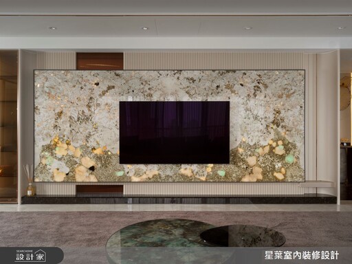 開放格局×智能設計,實現優雅女性的75坪藝術豪邸