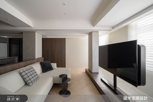 與老友攜手共創理想生活!新北市 中和老屋翻新化身冬日晨曦,機能更是五臟俱全