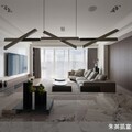 大地色與留白美學勾勒靜謐質感，台中 西屯38坪私宅美的不言而喻