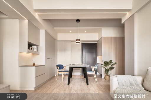 串連生活的溫度,29坪北歐風共享空間美學