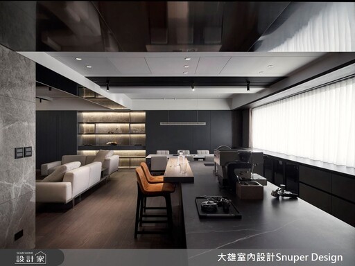 如同走進電影故事!質感現代宅私藏雪茄室、Mini Bar,獻上魅力儀式感!