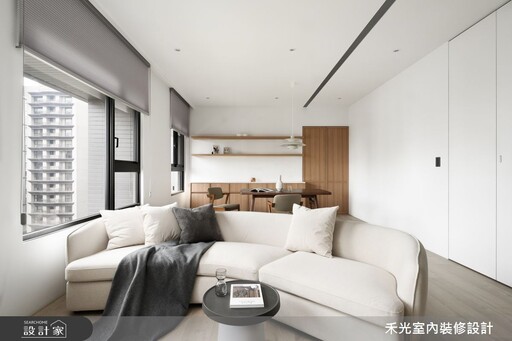 二次合作裝修,迎接新生命的到來!35坪雙拼住宅以簡約為題堆疊溫柔時刻