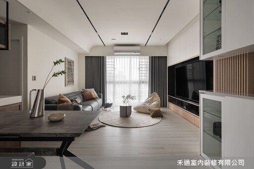 機能與寬敞兼具,為一家五口量身實現35坪溫馨現代風之家