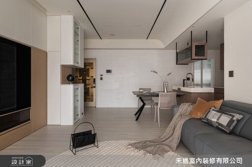 機能與寬敞兼具,為一家五口量身實現35坪溫馨現代風之家