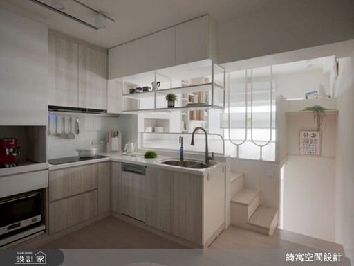從《霍爾的移動城堡》取材!台北市8坪小宅老屋翻新卡西法壁爐與貓咪專屬煙囪道