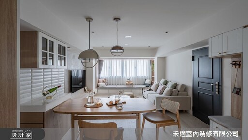 台北市大安區30坪老屋翻新大變身!會計師夫妻打造北歐風新婚宅,生活感與機能兼具