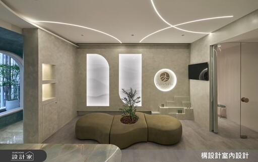 流暢動線×商空美學,打造具識別度、療癒舒心的現代風診所!