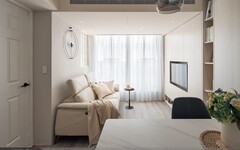 不怕小空間！12坪老屋翻新現代風，行李箱都能收納的神設計