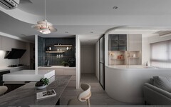 20坪新成屋自然柔和的基底，注入通透視野，譜寫機能與美感兼具的北歐風居家