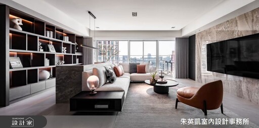 台中50坪毛胚宅變身現代風豪邸！女主人的新古典X男主人的雅痞現代，一個家兩種風格完美共存不是夢