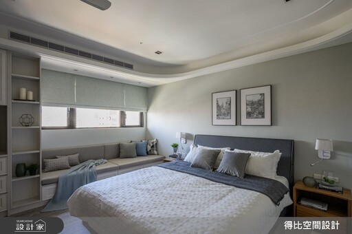 你值得好好享受退休生活!36 坪新成屋以訂製美式新古典度假風情,坐擁百萬河景療癒身心