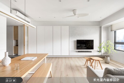 31坪簡約親子宅，打造孩子們寧靜明亮的生活舞台~