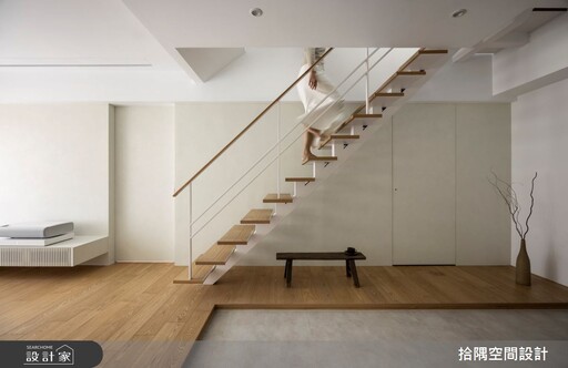 14坪日式複層小宅設計,木質茶室與簡約禪意的靜心空間