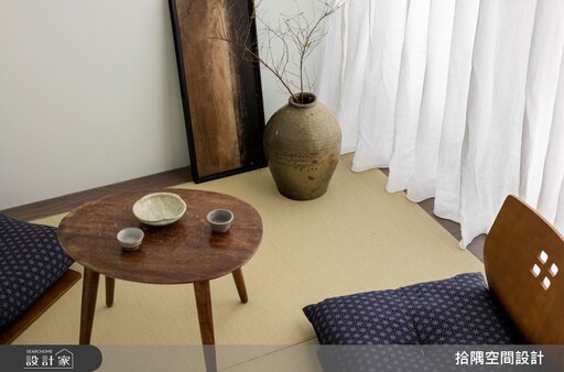 14坪日式複層小宅設計,木質茶室與簡約禪意的靜心空間
