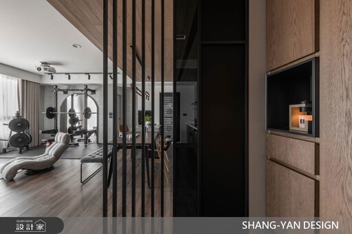 去客廳化設計 × 回字動線,30坪新成屋打造自在無拘的游心居所