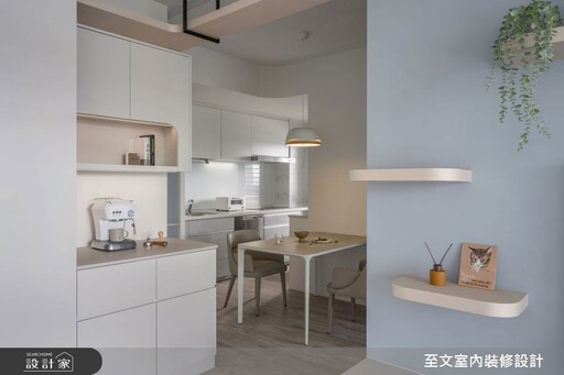 小坪數也能住的超療癒,20 坪以下空間的巧思運用與放大術